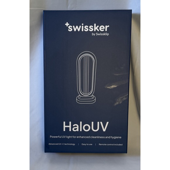 NIB HaloUV Swissker by Swissklip HaloClean UV Original, Home Disinfection Device - Picture 1 of 6